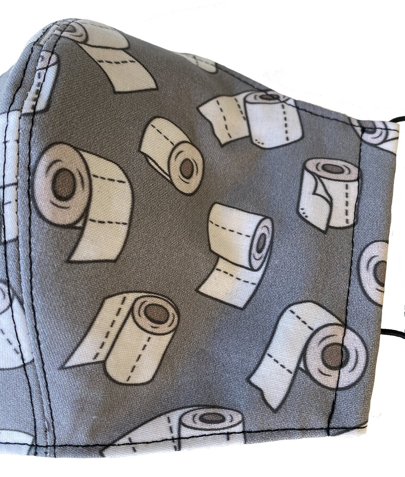 Toilet Paper Face Cover