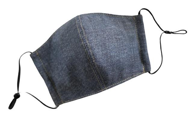 Vintage Wash Denim Face Cover